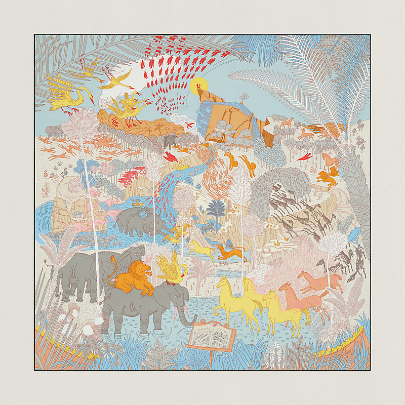 Le Carnaval des Animaux scarf 90 | Hermès China